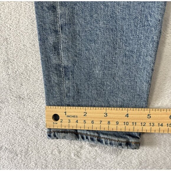 AGOLDE Sophie Skinny Jeans Distressed Full Length Mid-Rise Denim Women's 27 - Picture 8 of 10